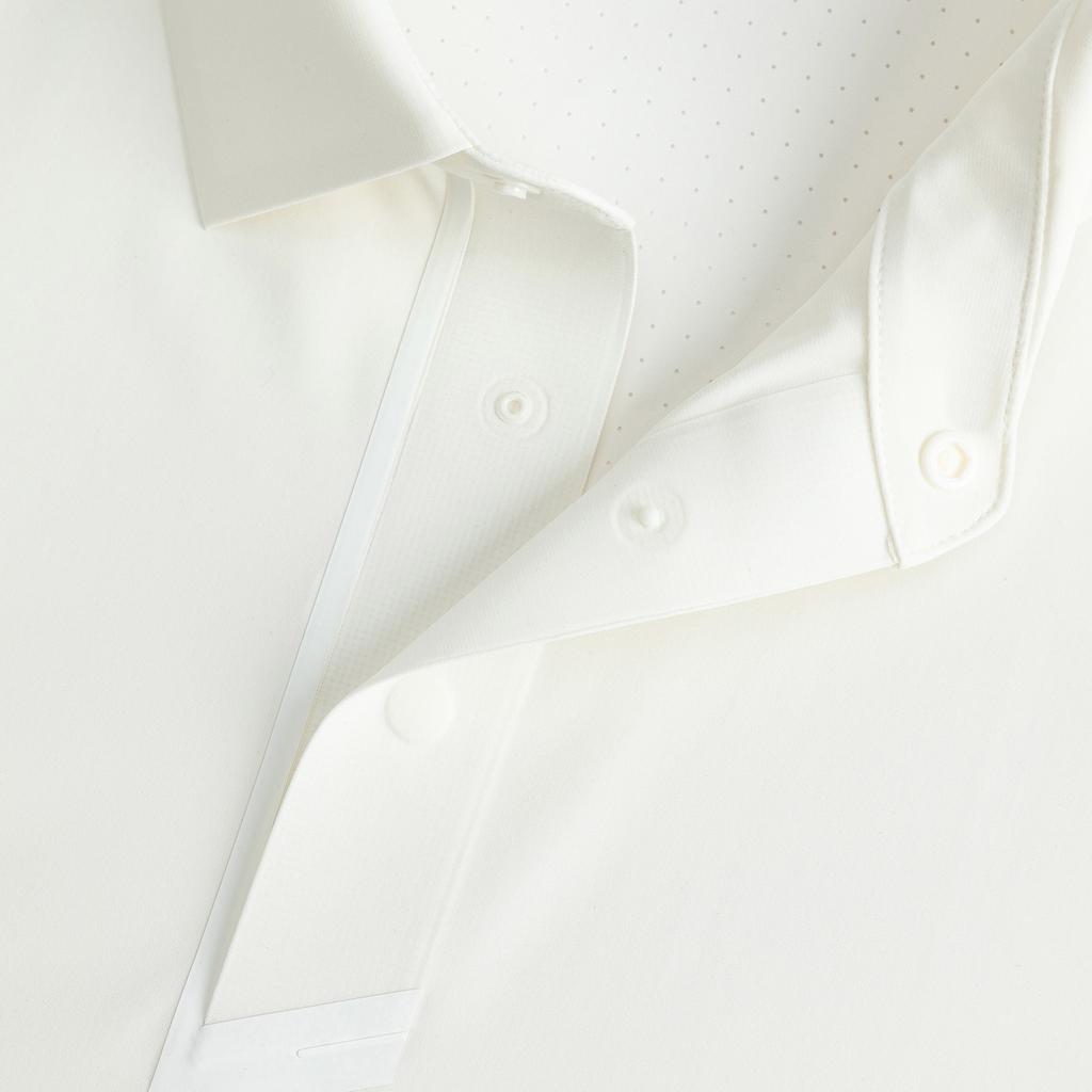 Anta Champion Ice Skin Protection Polo Shirt Men tops Ivory-White 152620160-1