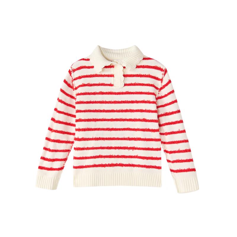 DEESHA Girls  Winter Fashion Crochet Knit Sweater 140