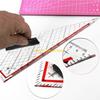 W89C Isosceles Triangle-shaped Stencil Handy Drafting Tool for Architector Cartoonist