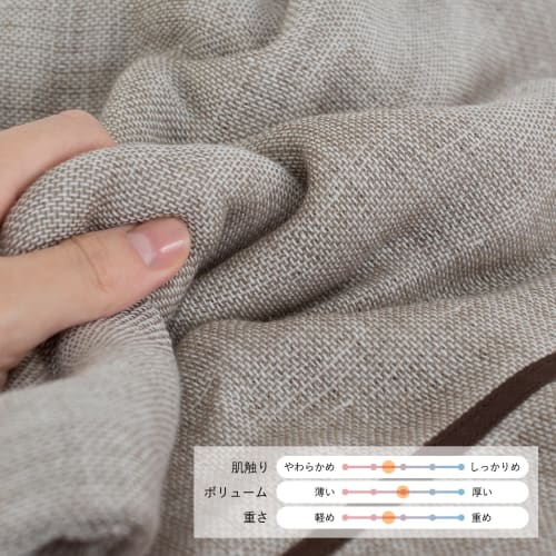 Bloom Imabari Towel Certified Pillowcase, Bilea 5-Layer Gauze, 43 x 65cm, Zippered, 100% Cotton, Made in Japan (Navy)