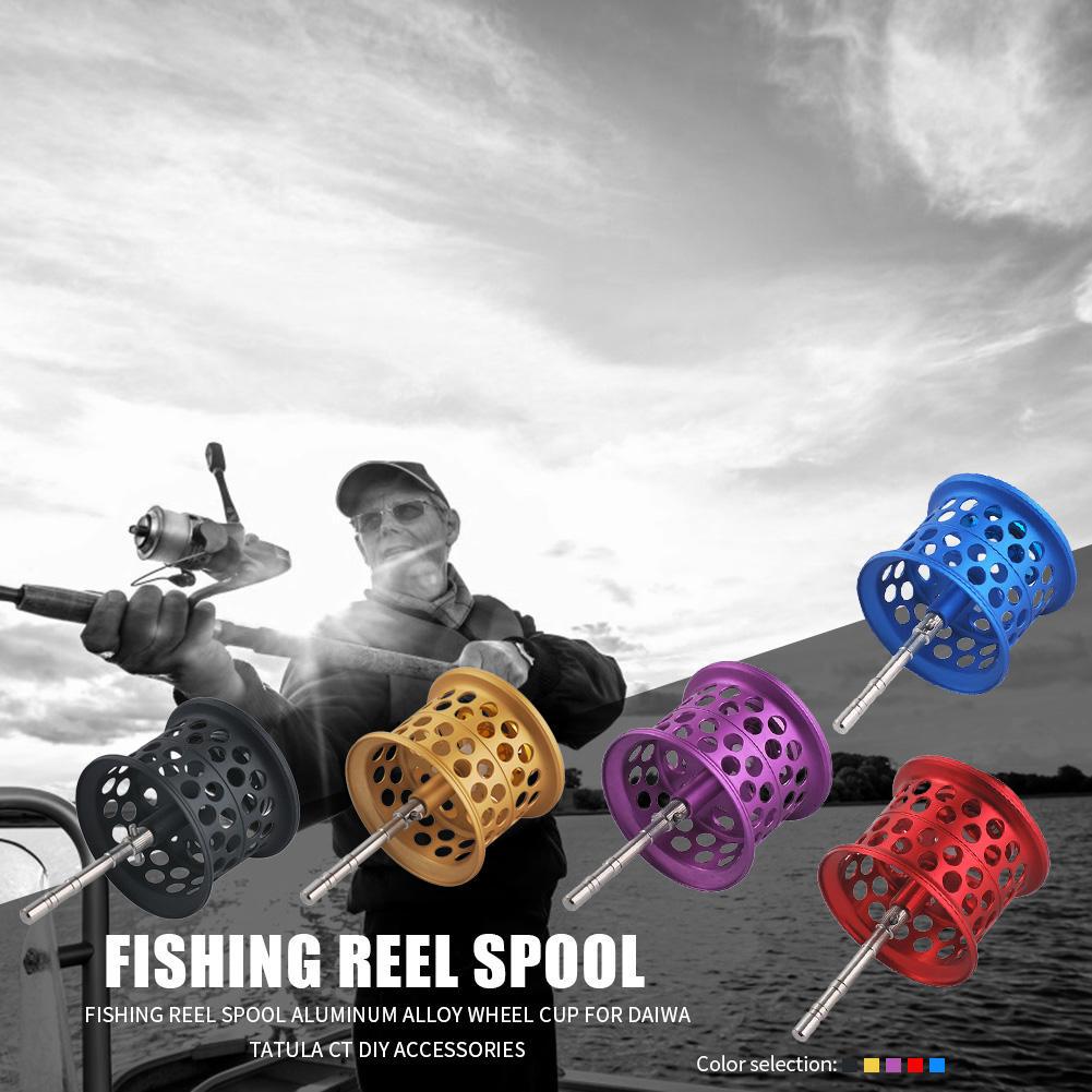 Fishing Reel Spool Aluminum Alloy Wheel Cup for DAIWA TATULA DIY Accessory Fishing Reel Spool Aluminum Alloy Wheel Cup for DAIWA TATULA DIY Accessory