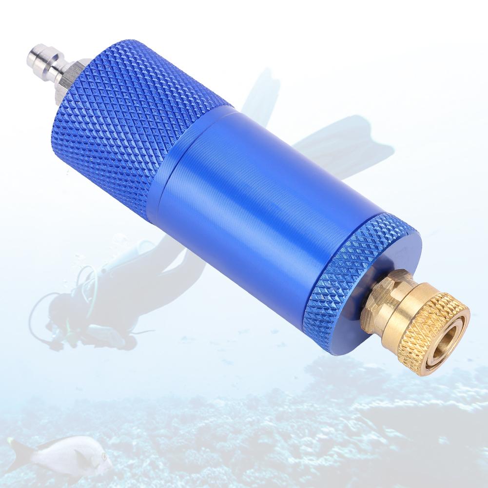 Oil‑Water Separator Filter for 30MPA 40MPA 4500psi Air Compressor with 8mm Female Connector