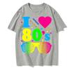 I Love The 80s T Shirts For Men Party Funny Vintage Brithday T Shirt Best Gift Tops & Tees Pure Cotton Casual