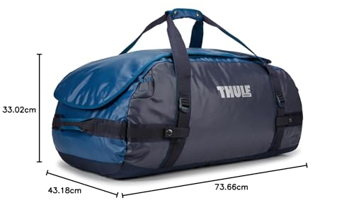 Thule Chasm L Duffel Bag, 90L Capacity, Men's, Poseidon, TDSD204
