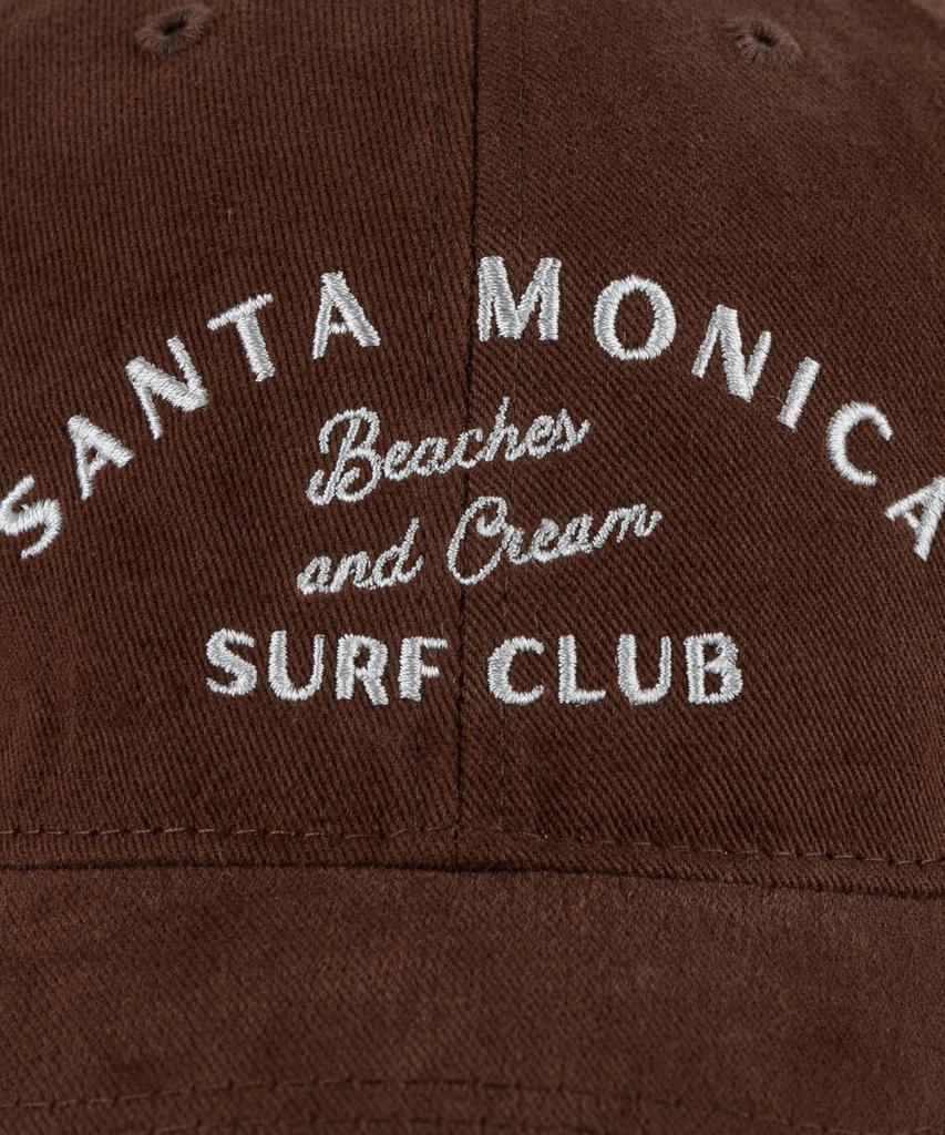 Bichiseuaenkeulim Santa Monica Cotton Ball Cap-Brown
