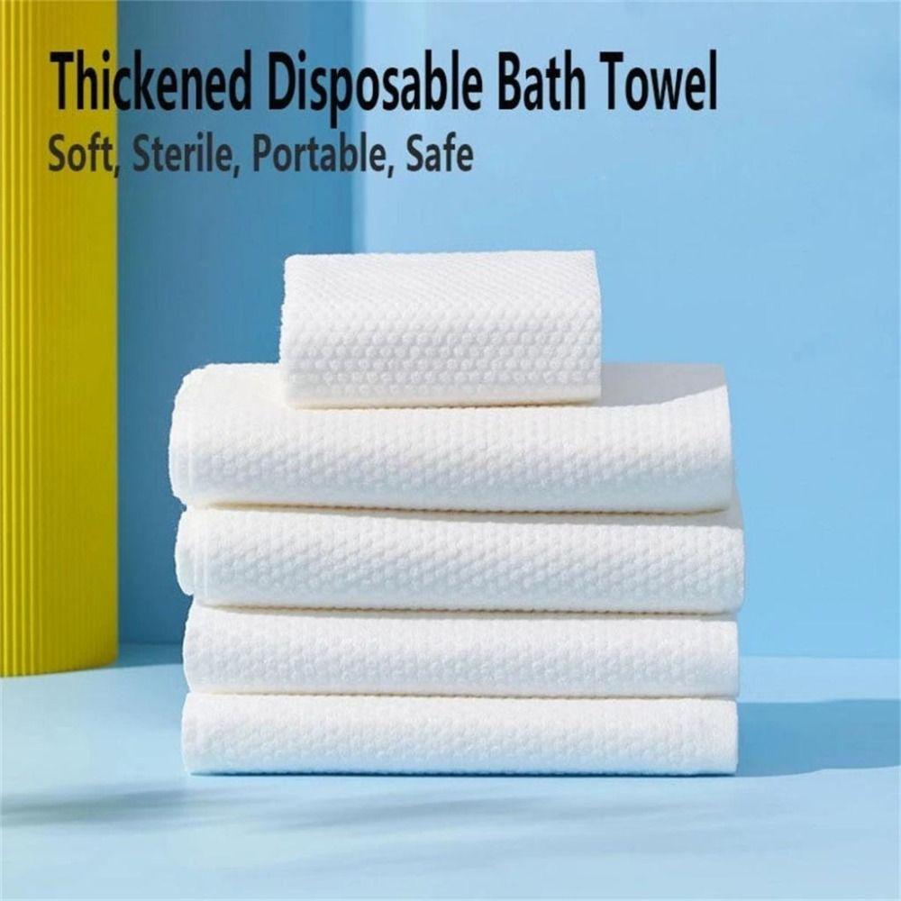 New Portable Disposable Towel Absorbent Individual Packaged Bath Towel Soft Cotton Face Towel Travel