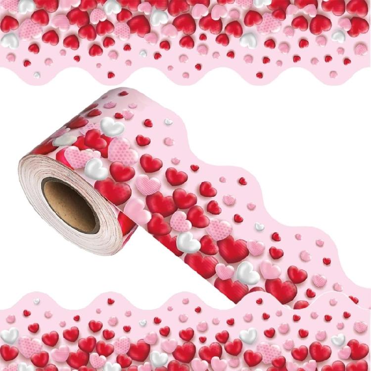 Decorations for School Bulletin Board Border Wall Locker Decoration Bulletin Board Border Flower Scalloped Border Trim