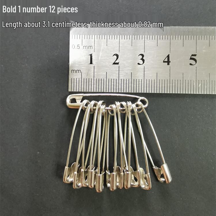Universelle Sicherheits- und Büroklammer-Nadeln - Kleine & Große Größen Verfügbar