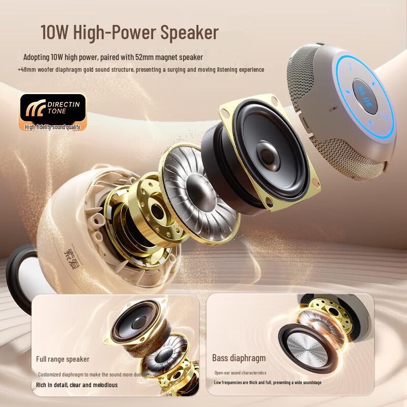 Suoai AI Smart Bluetooth Speaker with White Noise