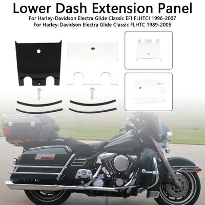 Niedrigeren Dash Extension Panel Für Harley Electra Glide Road Glide FLHT FLTC 1989-2007