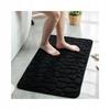 Badezimmermatte Anti-Rutsch Memory-Schaum Steine Matte Dick Grau