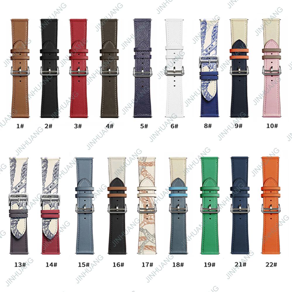 Leather Strap For GARMIN Venu 3 2 SQ2 2plus Luxury WatchBand For Active 6 5  Vivoactive 4 3 Vivomove 3 Paintings Bracelet