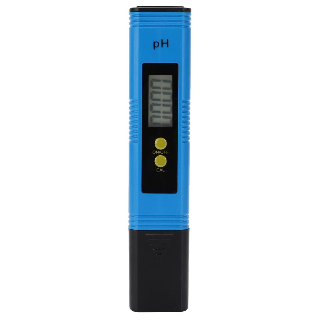 PH Meter Tester Portable LCD Digital Water Quality Test Pen for Aquaculture Pool Aquarium Blue