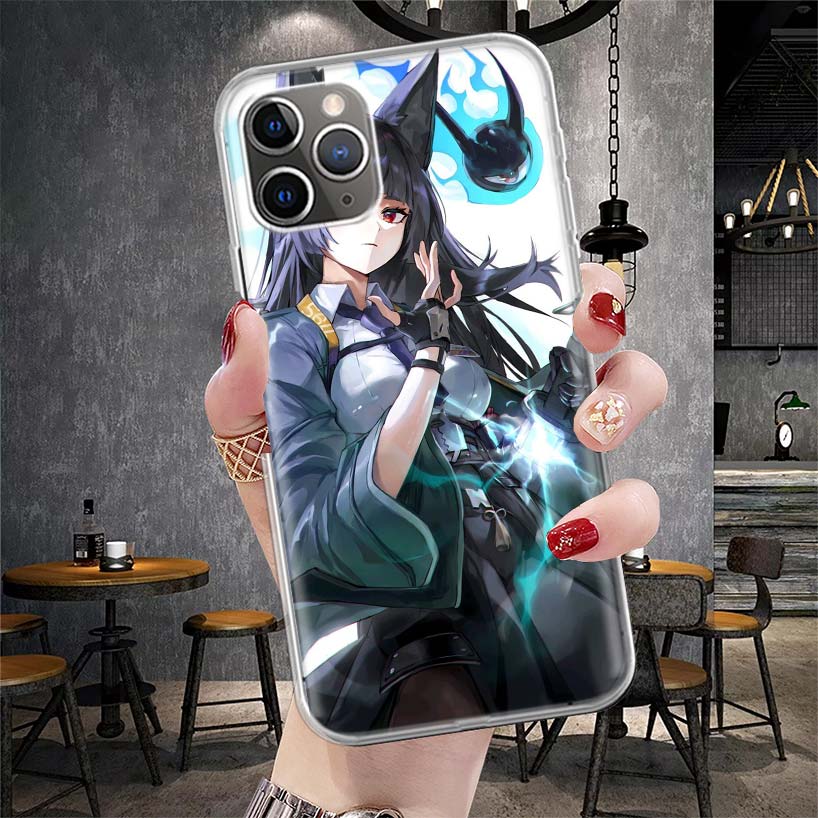 Zenless Zone Zero Hoshimi Miyabi Soft Phone Case For IPhone 11 17 Air 16E 16 Pro Max 15 + 14 Plus 13 Mini 12 Apple 7 SE 8 Fundas