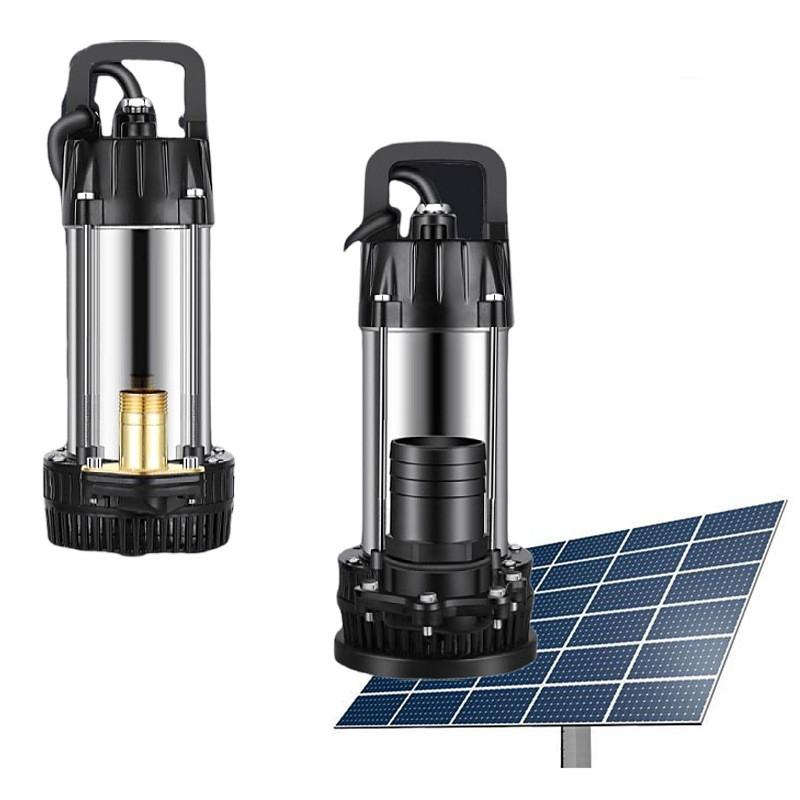12V24V48V72V Marine Electric Water Pump Mini High Lift DC Submersible Pump High Voltage Electric Car Water Pump