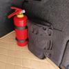 Car Trunk Extinguisher Elastic Storage Bag Fixed Strap Tapes Organizer Adjustable for Auto Interior Back Fixing Bag
