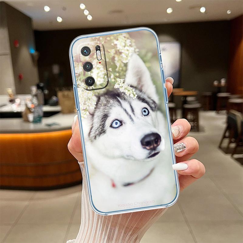 RE36 Husky Puppy Dog Phone Case for Motorola Moto G10 G20 G30 G31 G32 G34 G35 G41 G42 G50 G51 G52 G55 G60 G60S G62 G71 G72 G75