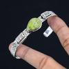 Halloween Deal Pear Atlantisite Gemstone Mother Bangle Bracelet Sterling Silver