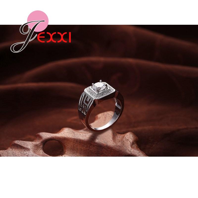 Hot Promotion 925 Sterling Silver Rings Women Party Wholesale Price Zircon Rhinestone New Arrival Engagement Gift