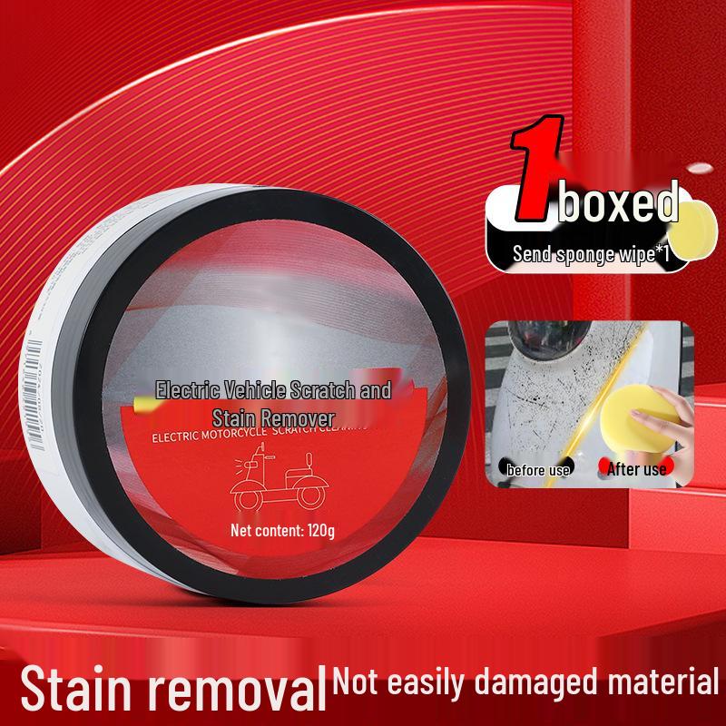 

Предложение для нового пользователя: Электрический мотоцикл Удалитель царапин и пятен для пластика, краски и ремонта шлема Scratch Cleaner Paste [1 box] + Sponge Wipe *1