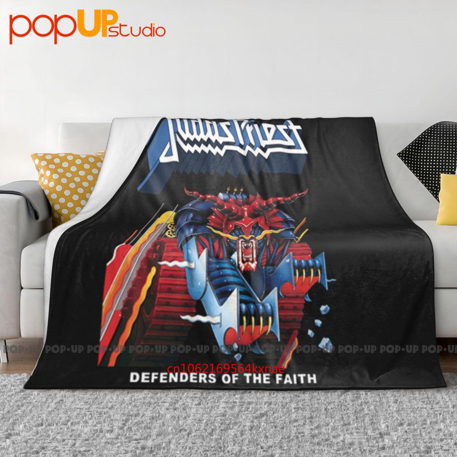 

Judas Priest Defenders Of The Faith 1984 Vintage Ultra-Soft Blanket Quilt Winter Sofa Cover Bed Covers 30x40in