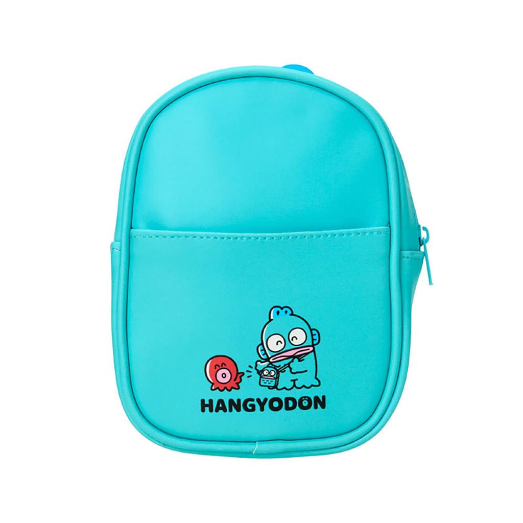 Sanrio Pouch and Happy Hangyodon Small Item PU Leather and with Exterior and Interior Ages 3 and Product 319333 (Hangyodon Sayuri's Life) Case,