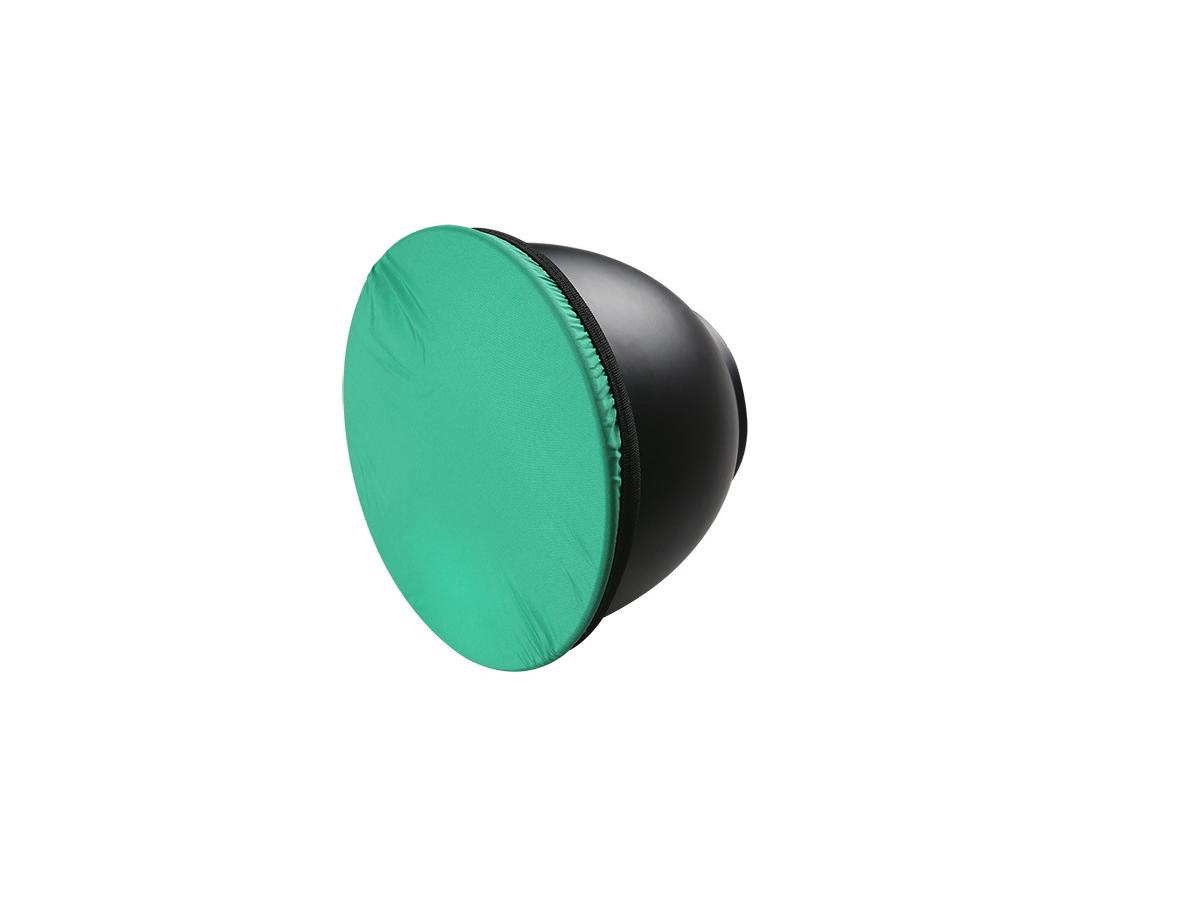 

Круглый софтбокс-диффузор для вспышки, 18 см, 7 цветов, универсальный 7-дюймовый абажур для фотолампы. зелёный