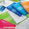 KOKUYO Loose Leaf Binder Campus B5 26 Holes Up to 100 Sheets Green Slide Lu-P334NYG