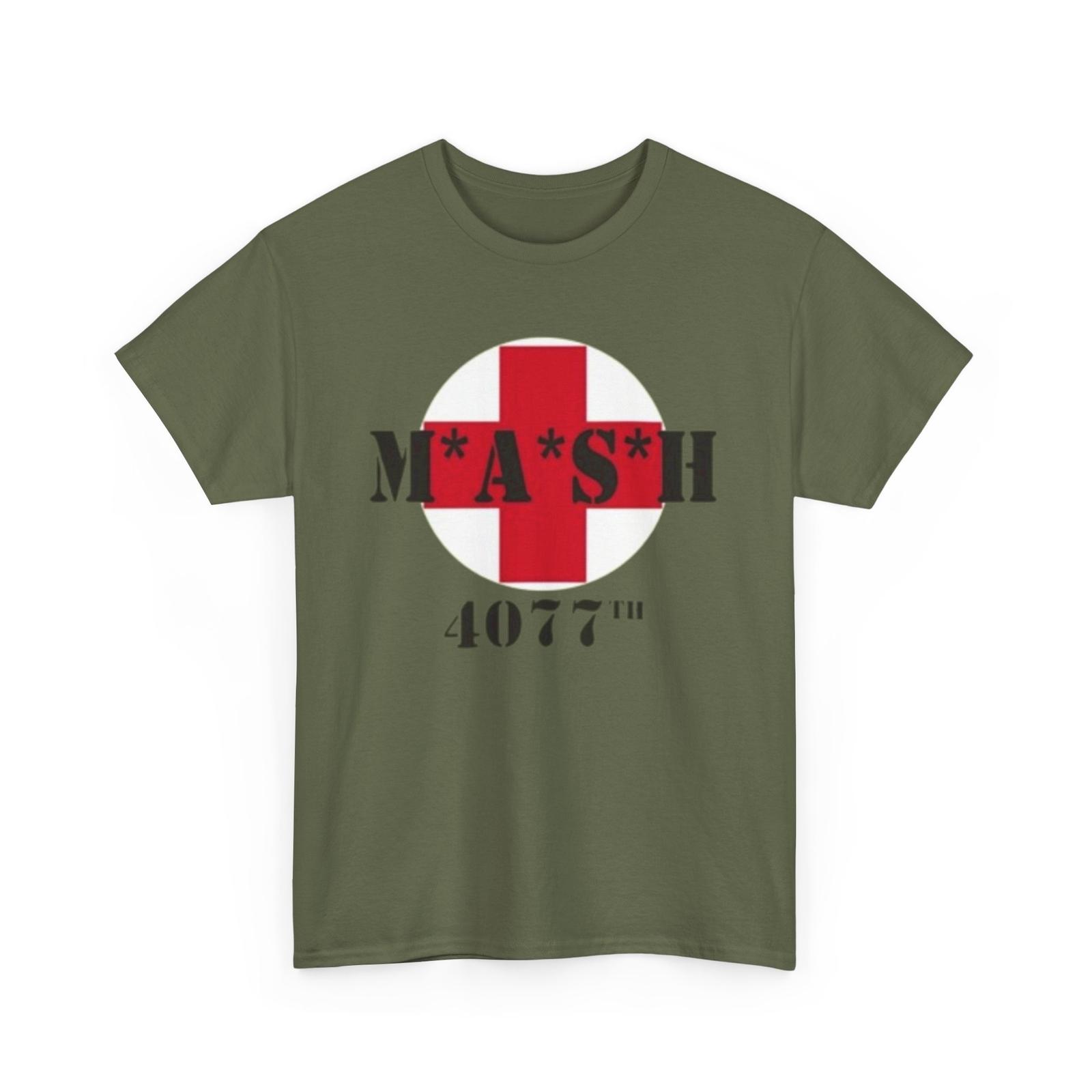 26 M*A*S*H 4077 Tee Vintage Military TV Show Shirt Classic 70s War Comedy Tee Unisex T-Shirt S разноцветный