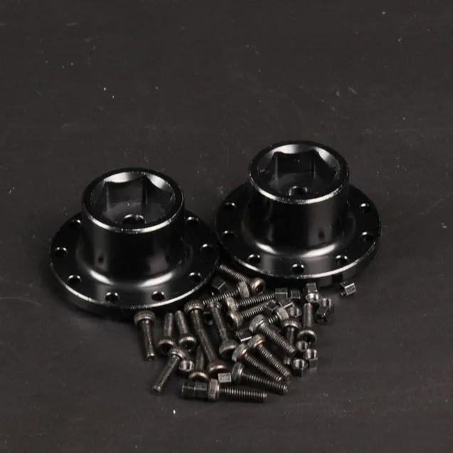1 Pair Metal Front/rear Hub Wheel Spindle Head Brake Drum for 1/14 Tamiya RC Truck For Scania 770S For Man