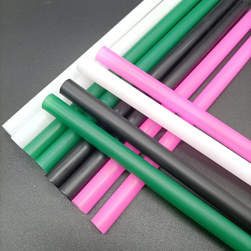Plastik-Trinkhalm-Packung mit 12 mm Durchmesser für Bubble Tea und Getränke, ideal für Kinder und Bastelarbeiten