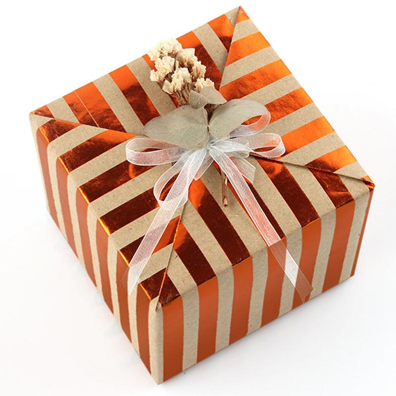 

50*70 см ретро різдвяний подарунковий пакувальний папір крафт-папір Merry Christmas DIY Flower Packing Paper Navidad New Year Decoration