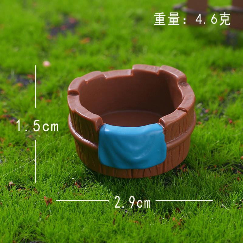 7Pcs/set Cartoon Mini Capybara Animal Miniatures Diy Resin Mini Figures Fairy Garden Decoration Moss Terrarium Micro Landscape