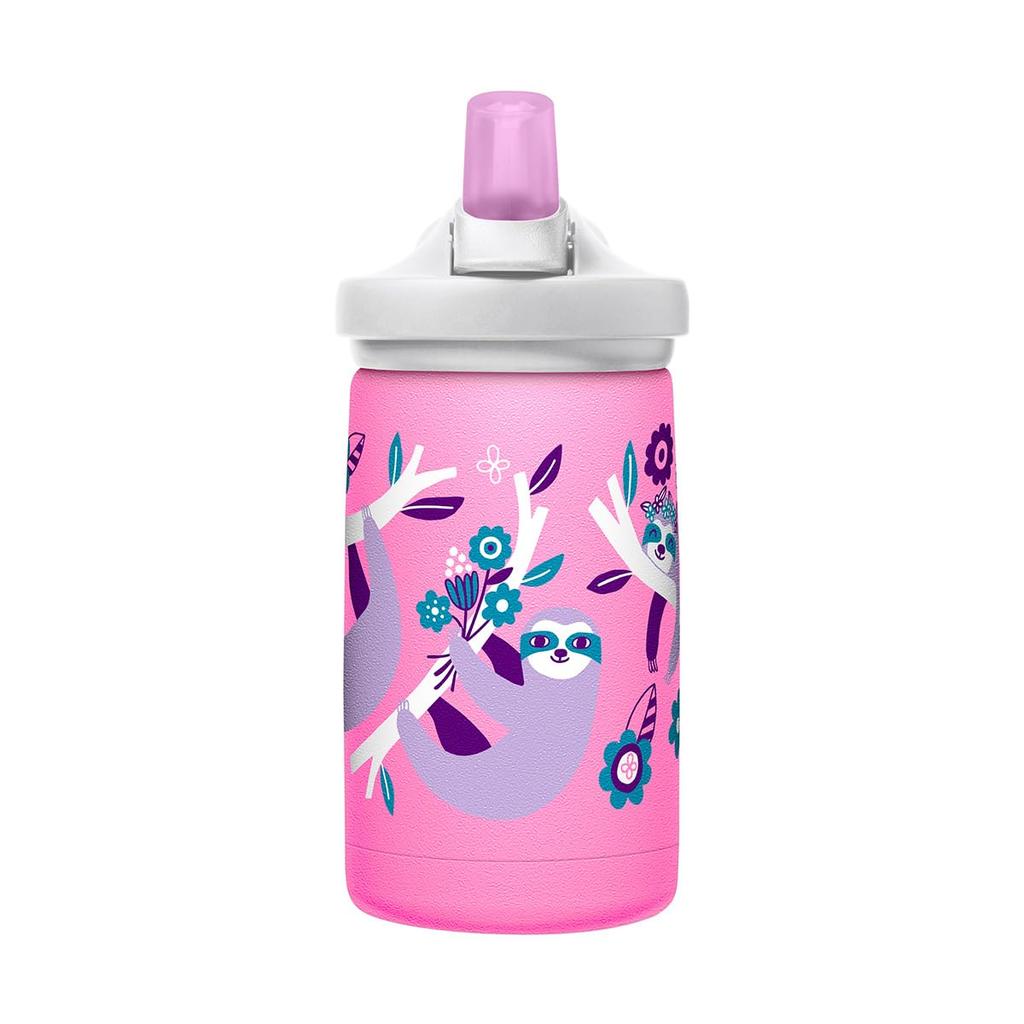 CamelBak Eddy Plus Stainless Steel 350ml Vacuum Insulated Water Happiness Kids' Bottle, Sloth's