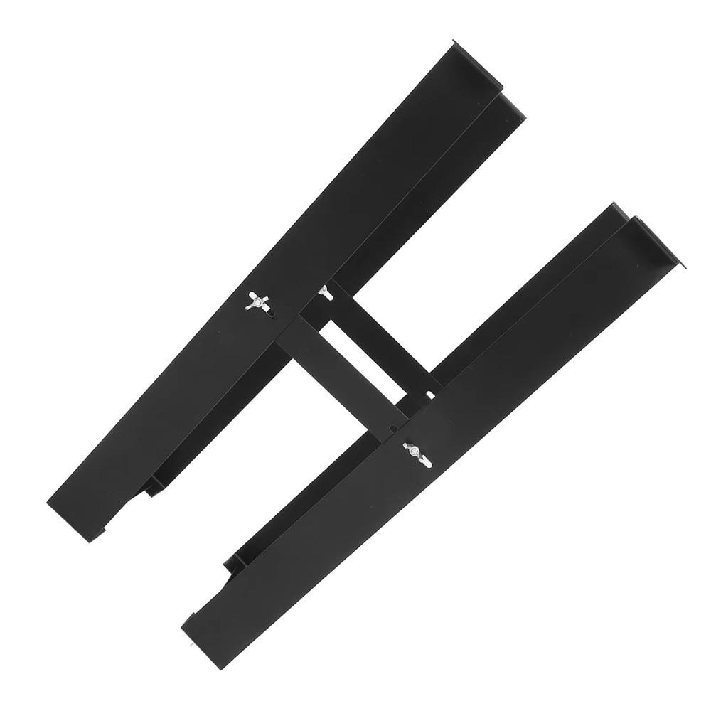 Steel Universal PC Case Holder Rustproof Computer Mainframe Hanger Host Box Rack  Wall Side Mount