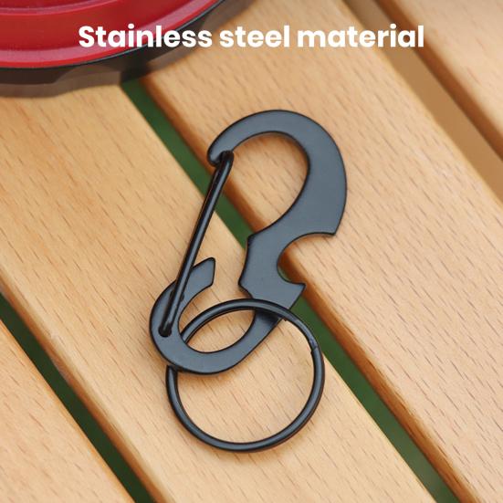 Multifunctional Hanging Buckle Carabiner Car Key Chain Mini Size Lightweight Latch Hooks