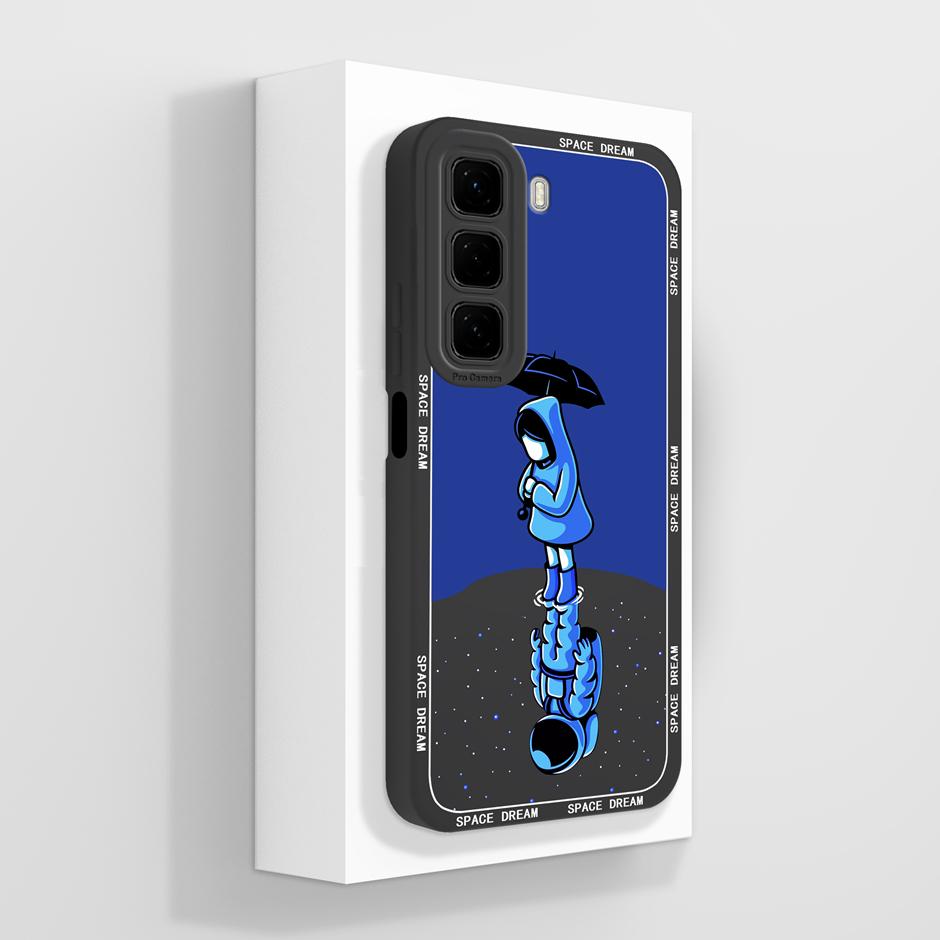 For Infinix Hot50 50i 50Pro 50Pro+ Case Lovely Cat Panda Fall Prevention Unique Phone Cover For Infinix Hot 50 Pro Plus 50i Capa
