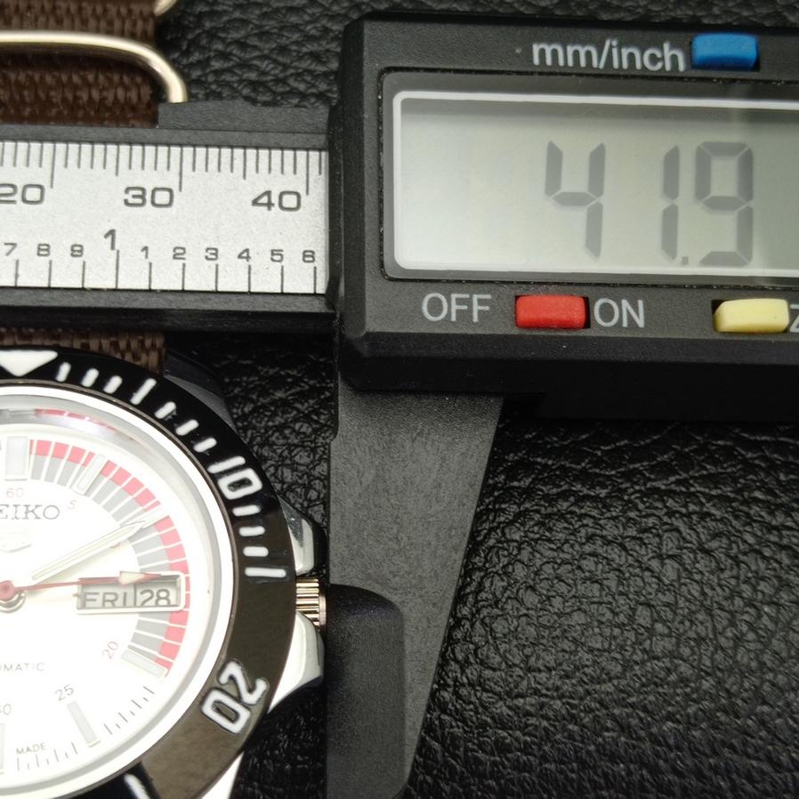 JAPAN MENS SEIKO 5 AUTOMATIC 6309A REFURBISHED SILVER DIAL WATCH a426511-2