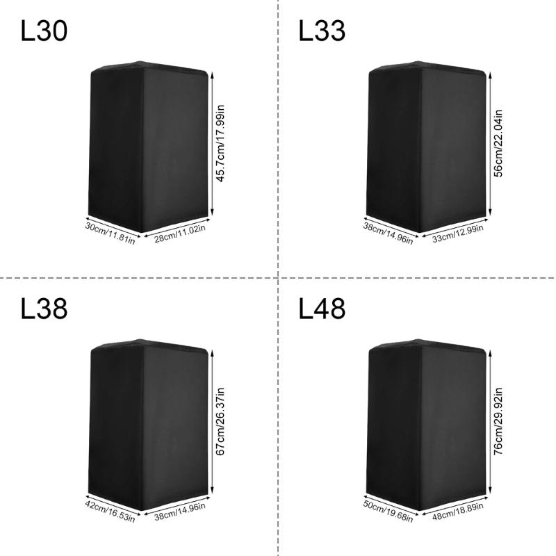 Odolný kryt reproduktoru proti povětrnostním vlivům, odolný proti roztržení, z oxfordské látky, univerzální pro multimediální zvukové systémy