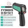 Infrared Positioning Thermometer -50°C~580°C Laser Digital Thermometer Color LCD Pyrometer Ambient Recorder
