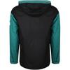 Adidas Colorblock Zip-Up Sportjacke Herren Oberbekleidung Schwarz Grün DW8098