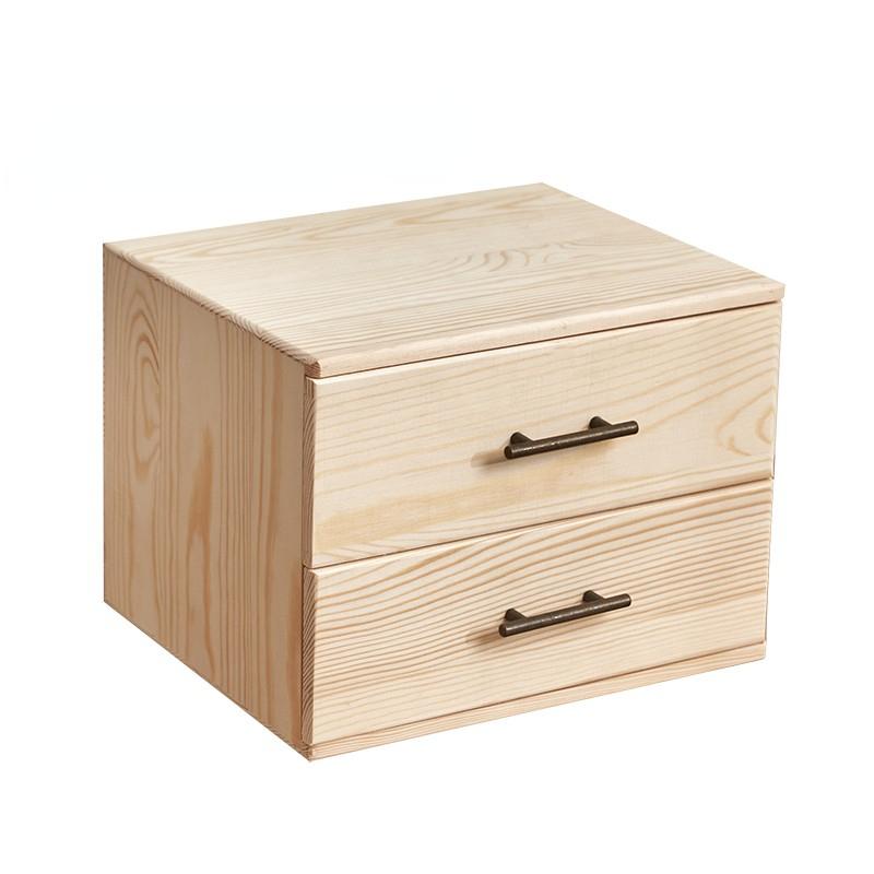 Wooden Essential Oil Container with Dual-layer Drawer and 60 Grids, Perfect for Displaying and Storing Essential Oils