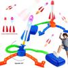 Children's Foot-Powered Luminous Flying Rocket Launcher Toy