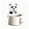 1 Set 3 Speeds Animal Portable Usb Rechargeable Clip-On Personal Fan Mini Food Cooling Fan For Soup Stew Coffee Tea Baked Goods