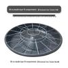 Stainless Steel Round Feeding Trough for Chickens, Ducks, and Pigs - New Style 