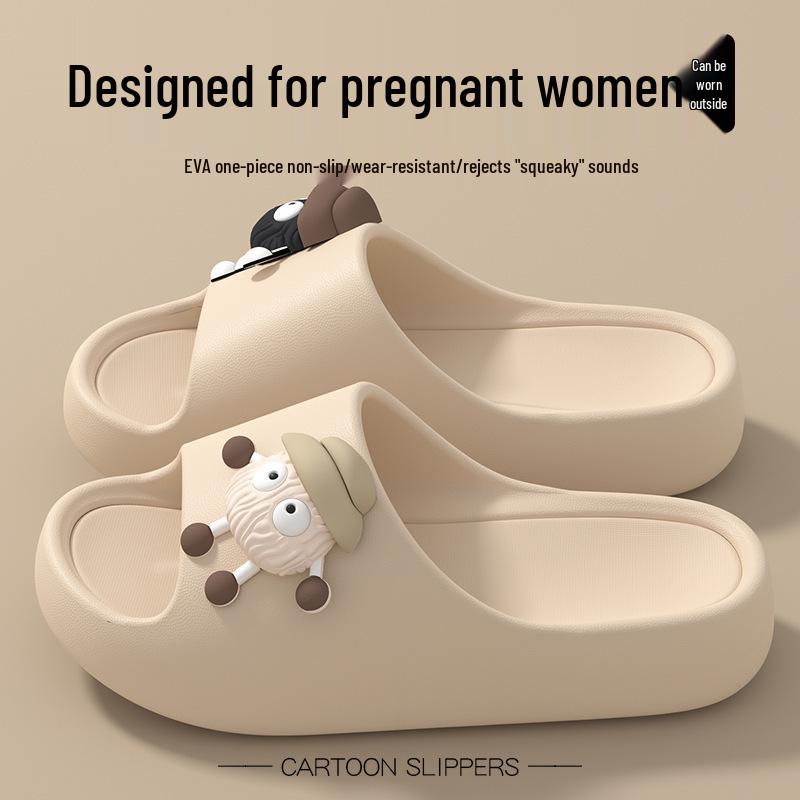 Men's 2025 Anti-Slip EVA Thick-Sole Bathroom Shower Slippers
