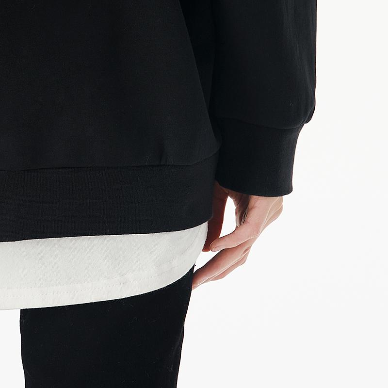 Adidas Neo X Gudetama Collaboration Printed Sports Hoodie Women Hoodies Black GU8166