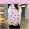 Cartoon Food Cute Dolphin Pattern Student Leisure Backpack For Daily Use