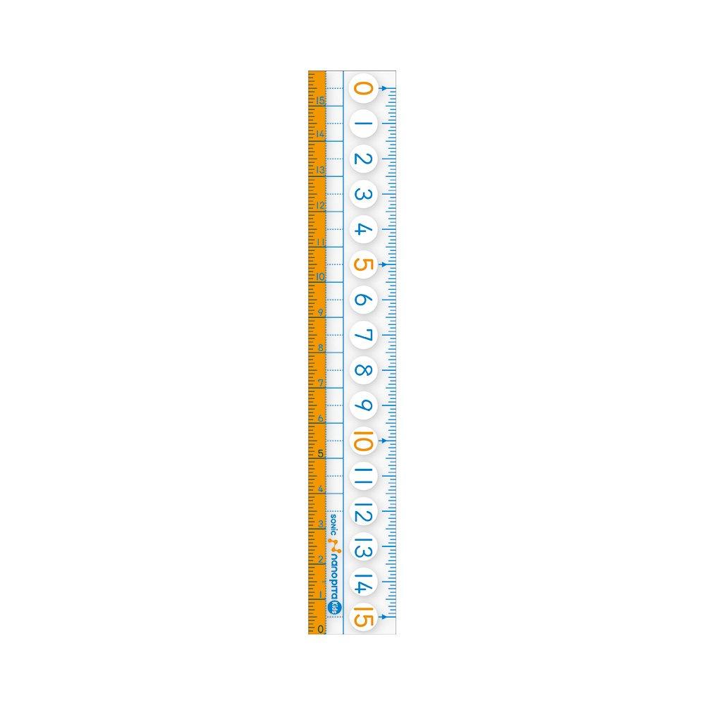 Sonic Nano Pita Kids Straight Ruler 15cm
