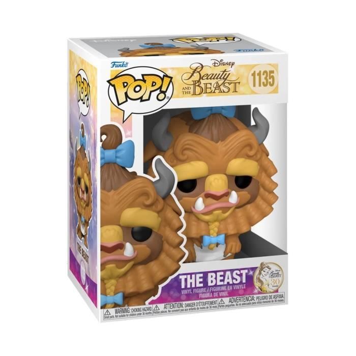 Figurine Funko Pop! Disney : Beauty &amp; Beast - Beast w/Curls